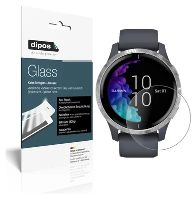 Zdjęcie produktu dla 1x Folia ochronna do Garmin Venu (43mm) matowa - Anti-Shock 9H Film dipos Glass Plastic Glass