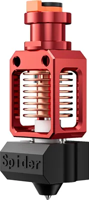 Zdjęcie produktu dla CREALITY Spider Pro dysza hot-end Wysokotemperaturowe i szybkie nagrzewanie do drukarek 3D Ender-3 Pro/Ender-3/Ender-3 V2/Ender-5/Ender-2/CR-10 S5/CR-10/CR -20 Pro Obsługa filamentu nylonowego PLA ABS PETG TPU