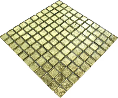 Immagine prodotto di Mosaico di vetro "Retro Gold" - tessera di mosaico in oro metallico con effetto oro antico