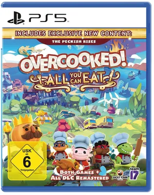 Produktbild von Sold Out Overcooked! All You Can Eat, PlayStation 5, E (Jeder), Physische Medien