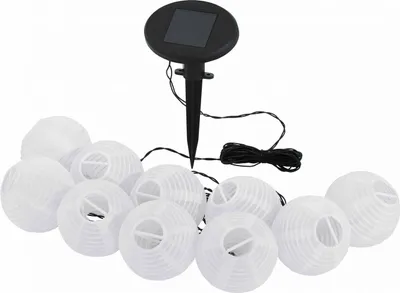Produktbild von EGLO SOLAR, Außen-Bodenbeleuchtung, Schwarz, Papier, Kunststoff, IP20, III, Weiß