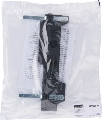 Produktbild von Makita 197005-0, Guide rail adapter, Makita, HS7601 HS7601J HS7611, Schwarz