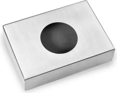 Produktbild von Hygienebeutelspender SemyTop - Edelstahl - 89 x 128 x 31 mm