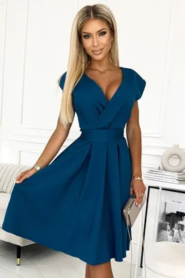 Zdjęcie produktu dla Numoco Damska sukienka wieczorowa Scarlett granatowy XL