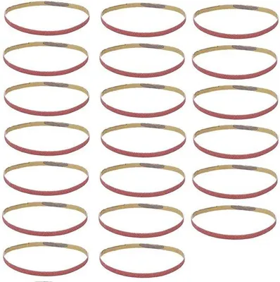 Produktbild von Schleifpapier Set - 20 Stück Schleifbänder 330x10mm