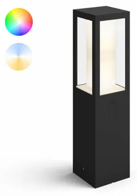 Productafbeelding van Sokkel Buitenlamp Hue Impress 40cm - 230volt - zwart