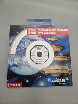 Produktbild von Sonneflex Diamant Trennscheibe Silver Star 230 mm C30S Bohrung 22,23 Fliesen