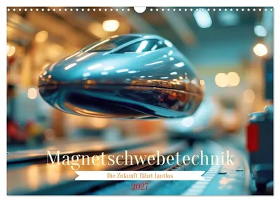 Produktbild von Magnetschwebetechnik (Wandkalender 2027 DIN A3 quer), CALVENDO Monatskalender