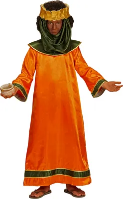 Imagen del producto de REYES MAGOS - CASPÁR (túnica, corona). Talla 158