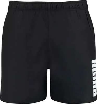 Produktbild von PUMA Herren Badehose SWIM MEN MID Shorts Stretch Badeshorts Swim Shorts  , Farbe:Black, Bekleidungsgröße:M