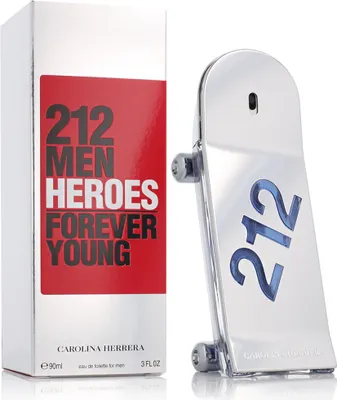 Zdjęcie produktu dla Carolina Herrera 212 Men Heroes Forever Young EDT 90 ml M