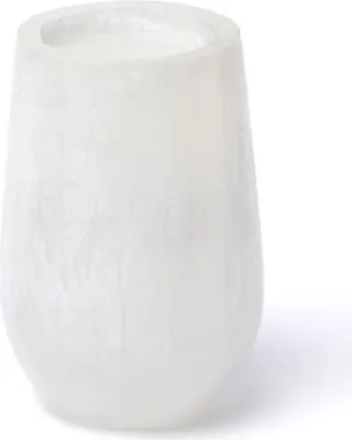 Produktbild von Kegelförmige Teelichthalter aus Selenit -- ±11cm online bestellen