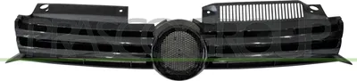 Produktbild von PRASCO VG0382000 Kühlergrill Frontgrill für VW GOLF VI (5K1) Schwarz