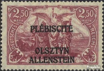 Produktbild von Briefmarken Allenstein 1920 Mi 13 postfrisch Germania