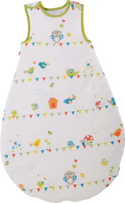 Produktbild von roba Schlafsack, 90cm, ganzjahres Babyschlafsack, atmungsaktive Baumwolle, Kollektion 'Waldhochzeit'