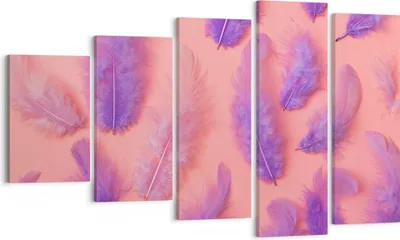 Produktbild von Bild auf Leinwand - Leinwandbild - Vogel Feder Farbe Komposition - 100x60cm - Wand Bild - Wanddeko - Leinwanddruck - Bilder - Kunstdruck - Wanddekoration - Leinwand bilder - Wandkunst - EG100x60-2922