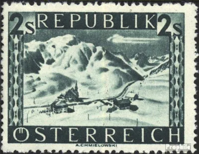 Produktbild von Briefmarken Österreich 1945 Mi 768I postfrisch Landschaften
