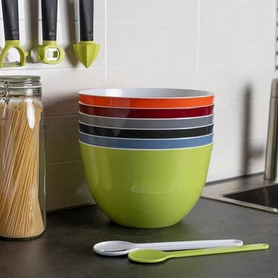 Produktbild von Famanu Schüssel stapelbar 28 cm - ideal für Salate oder Suppen