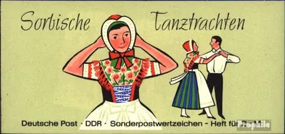 Produktbild von Briefmarken DDR 1971 Mi MH5I/3 a (kompl.Ausg.) postfrisch Trachten