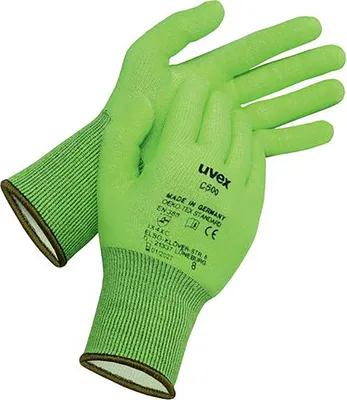 Produktbild von uvex Schutzhandschuh C500 grün Gr. 9