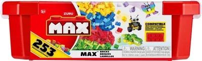 Produktbild von MAX|Zuru ZURU MAX - Building Bricks (253 Bricks)