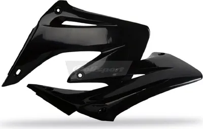 Produktbild von POLISPORT Kühlerspoiler seitlich CR125-250 02-07 Schwarz