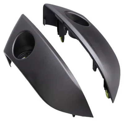 Image de 1 paire de caches de finition pour le tableau de bord central 55413-42070 (gauche et droite) – Pièces de rechange pour RAV4 de base, SUV 4 portes