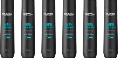 Produktbild von Dualsenses Men Hair & Body Shampoo 6x300 ml