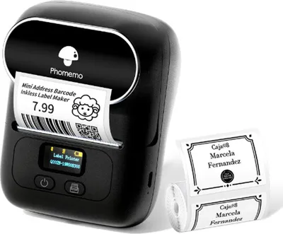 Image de Imprimante d'étiquettes portable, sans fil et écologique, compatible avec iOS et Android