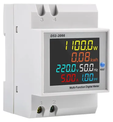 Productafbeelding van 100 A elektriciteitsmeter, digitale energiemeter, eenfasige elektriciteitsmeter, wisselstroommeter