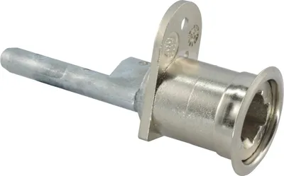 Produktbild von HETTICH PRESTIGE 2000 Hebelzylinderschloss, ø18, Zinkdruckguss vernickelt