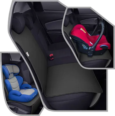 Produktbild von Kindersitz-Unterlage Schutzmatte Kindersitz Sitzschutz Sitzauflage Babyschale