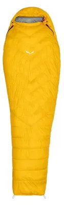 Zdjęcie produktu dla Śpiwór turystyczny puchowy Salewa Puez RDS Down-1 żółty prawy