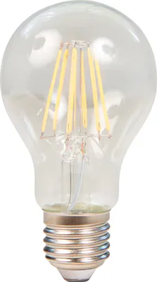 Produktbild von LED Filament Glühlampe McShine Filed E27 7W 820 lm warmweiß dimmbar klar