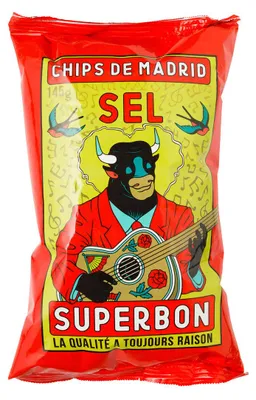 Immagine prodotto di Superbon Chips Sel patatine concroccante piccante 135g