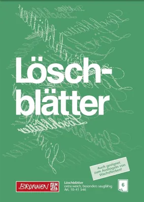 Produktbild von Löschblattblock A4 135g/qm 6 Blatt Packung mit 10 Stück