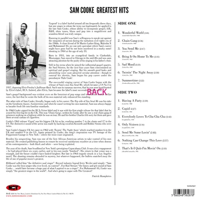 Zdjęcie produktu dla Sam Cooke - Greatest Hits Electric Blue Vinyl