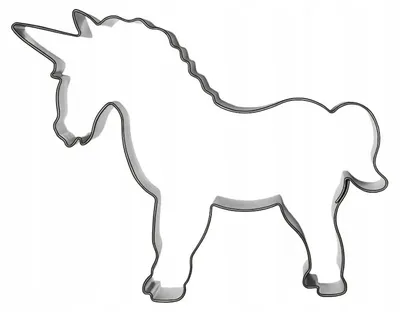 Produktbild von EkoForemki Ausstecher Einhorn Edelstahl 12,5 cm