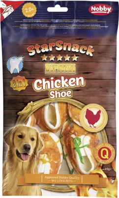 Produktbild von Nobby STARSNACK BBQ Chicken Shoe 60g