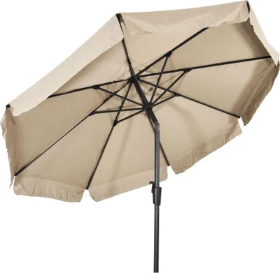 Produktbild von Lesli Living Sonnenschirm "Libra Ecru" Ecru Ø 3m mit UV-Schutz 30+