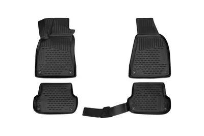 Zdjęcie produktu dla Gumowe dywaniki samochodowe Novline Seat Exeo 2008-2013