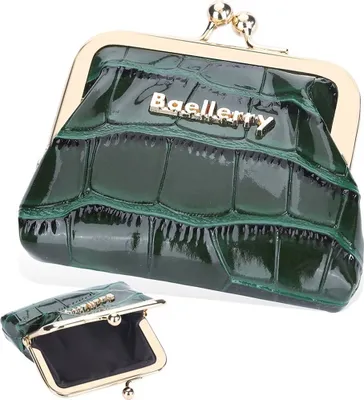 Zdjęcie produktu dla Portfel Baellerry MA-35967 - Zielony Elegancki KP35967