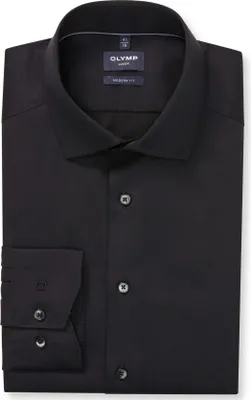 Produktbild von Olymp Luxor Modern-Fit Hemd schwarz