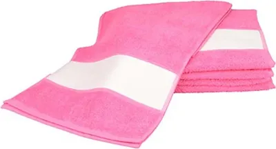 Immagine prodotto di A&R AR083 | Asciugamano sportivo SUBLI-Me®, 30 x 140 cm - Colore: Rosa - Dimensioni: 30 x 140 cm