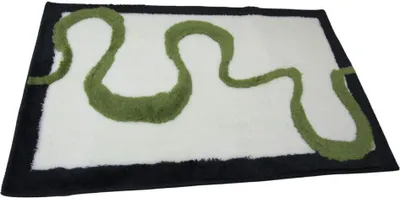 Produktbild von Sanwood Badematte Badteppich Badvorleger Duschvorleger Badezimmerteppich 60x100 cm Scala
