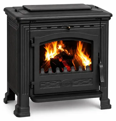 Immagine prodotto di PLAMEN Tena N, Stufa a legna in ghisa, 9,5 kW, Classe A+, Ø 150 mm
