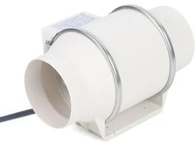 Produktbild von Rohrventilator - Inline-Kanalventilator - 220 V - Für Bad, Büro, Flur, Hydroponikraum