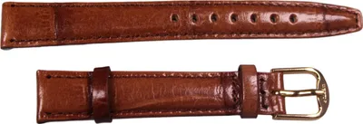 Produktbild von Uhrenband Dunkelbraun glänzend 14 mm