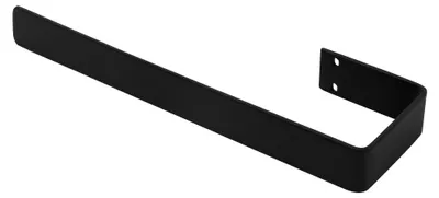 Produktbild von LuxeBath Handtuchhalter 38 cm, Handtuchstange für Bad Küche, Badetuchhalter aus Stahl, Schwarz, Wandmontage, Geschirrtuchhalter, Wandhalter Handtücher