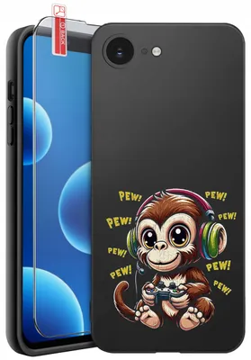 Immagine prodotto di Custodia per iPhone 16E | 17E | Modelli | Custodia in silicone opaca + vetro 9H